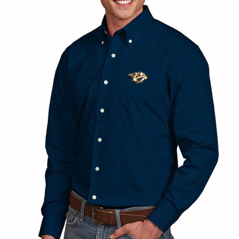 Nashville Predators button down